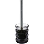 Kleine Wolke Verro 8691146856 szczotka toaletowa stojąca szklana-szara