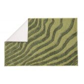 Kleine Wolke Terrace 9183616360 dywanik łazienkowy 100x60 cm prostokątny zielony