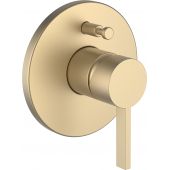 Laufen Kartell H3213360830001 bateria wannowo-prysznicowa podtynkowa złota