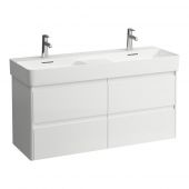 Laufen Base 2.0 H4114241082611 szafka 117x40x51.5 cm podumywalkowa wisząca biała