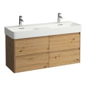 Laufen Base 2.0 H4114241082671 szafka 117x40x51.5 cm podumywalkowa wisząca dąb