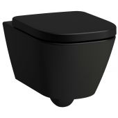 Laufen Meda H8201107160001 miska wc wisząca ze spłukiwaniem wirowym czarny mat