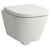Laufen Meda H8201130000001 miska wc wisząca bez kołnierza spłukiwanie wirowe biały połysk