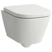 Laufen Meda H8201134000001 miska wc wisząca bez kołnierza ze spłukiwaniem wirowym biały połysk
