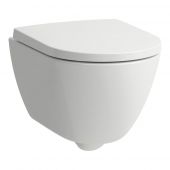 Laufen Pro X H820863A000001 miska wc wisząca bez kołnierza ze spłukiwaniem wirowym biały połysk