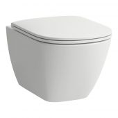 Laufen Lua H8210800000001 miska wc wisząca bez kołnierza spłukiwanie wirowe biały połysk