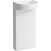 Laufen Sonar H8113410001121 umywalka podłogowa 41x38 cm półokrągła wolnostojąca biała