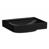 Laufen Meda H8151117161091 umywalka 45x35 cm prostokątna ścienna-meblowa czarna
