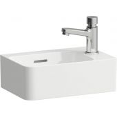 Laufen Val H8152807571061 umywalka 34x22 cm prostokątna ścienna biała