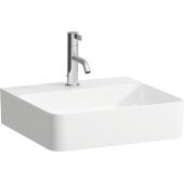 Laufen Val H8162800001041 umywalka 45x42 cm prostokątna ścienna-nablatowa biała
