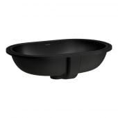 Laufen Savoy H8189467161551 umywalka 51x31 cm owalna podblatowa czarna