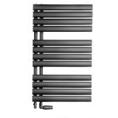 Luxrad Flag Bis FLA1164500S007 grzejnik łazienkowy dekoracyjny 116.4x50 cm grafit
