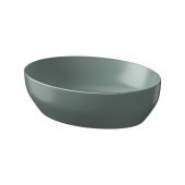 Meissen Keramik Farva K712037 umywalka 50x38.5 cm owalna nablatowa zielona