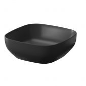 Meissen Keramik Farva K712038 umywalka 38x38 cm kwadratowa nablatowa antracyt