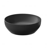 Meissen Keramik Farva K712043 umywalka 40x40 cm okrągła nablatowa antracyt