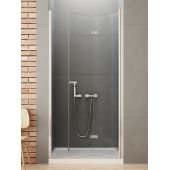 New Trendy New Soleo D0138A drzwi prysznicowe 120 cm składane chrom połysk/szkło przezroczyste