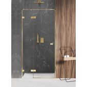 New Trendy Avexa Gold Shine EXK1638 drzwi prysznicowe 120 cm uchylne