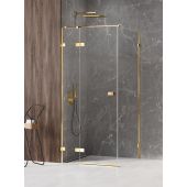 New Trendy Avexa Gold Shine EXK1672 kabina prysznicowa prostokątna 100x90 cm