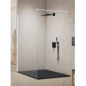 New Trendy New Modus White EXK2201 ścianka prysznicowa walk-in 70 cm biały mat/szkło przezroczyste