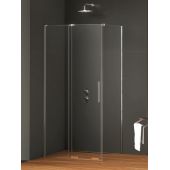 New Trendy Smart EXK4026 kabina prysznicowa 110x90 cm prostokątna chrom połysk/szkło przezroczyste