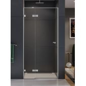 New Trendy Eventa EXK4452 drzwi prysznicowe 90 cm uchylne chrom połysk/szkło przezroczyste