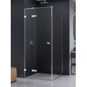 New Trendy Eventa EXK4472 kabina prysznicowa 110x80 cm prostokątna chrom połysk/szkło przezroczyste