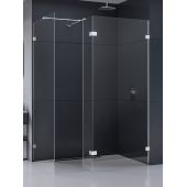 New Trendy Eventa EXK4644 ścianka prysznicowa walk-in 90 cm chrom połysk/szkło przezroczyste
