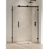 New Trendy Softi X Black EXK5398 kabina prysznicowa 120x90 cm prostokątna czarny mat/szkło przezroczyste