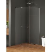 New Trendy Smart EXK6586 kabina prysznicowa 100x80 cm prostokątna chrom połysk/szkło przezroczyste