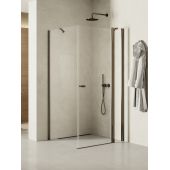 New Trendy New Soleo Gunmetal Brushed K2170 kabina prysznicowa 120x100 cm prostokątna grafitowy szczotkowany/szkło przezroczyste