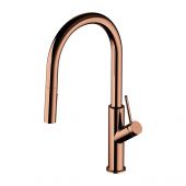 Omnires Bend BE6455CP bateria kuchenna stojąca miedź