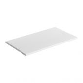 Omnires Aquarock AQUAROCK80160BM brodzik prostokątny z maskownicą 160x80 cm biały