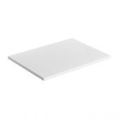 Omnires Aquarock AQUAROCK90100BM brodzik prostokątny z maskownicą 100x90 cm biały