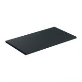 Omnires Aquarock AQUAROCK90140BLV brodzik prostokątny z maskownicą 140x90 cm czarny