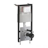 Omnires Strongframe + Minimal STFWC1MRBP stelaż podtynkowy z przyciskiem spłukującym do miski wc wiszącej