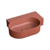 Omnires Ovo M+ OVO555UWPTE umywalka 55x38 cm owalna nablatowa
