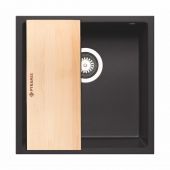 Pyramis Tetragon 070229811D komora podwieszana 40x40 cm czarny