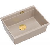 Quadron Logan HQJ6045U2PVDG1U zlewozmywak graniteq 56x45 cm beżowy