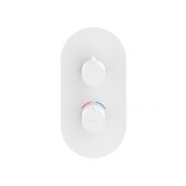 Ravak Espirit X070249 bateria prysznicowa podtynkowa z termostatem biała