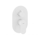 Ravak Eleganta X070264 bateria wannowo-prysznicowa podtynkowa biała