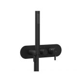 Ravak Espirit X070282 bateria wannowo-prysznicowa podtynkowa czarna