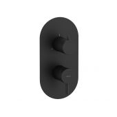 Ravak Espirit X070283 bateria prysznicowa podtynkowa czarna