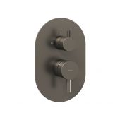 Ravak Espirit X070325 bateria prysznicowa podtynkowa grafitowa