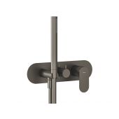 Ravak Eleganta X070337 bateria wannowo-prysznicowa podtynkowa grafitowa