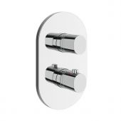 Ravak Chrome II X070457 bateria wannowo-prysznicowa podtynkowa termostatyczna chrom