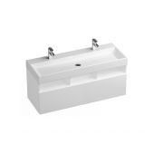 Ravak Natural X000001053 szafka 120x45x45 cm podumywalkowa wisząca biała