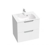 Ravak Classic II X000001477 szafka 60x45x58.5 cm podumywalkowa wisząca biała-szara