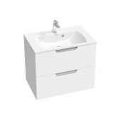Ravak Classic II X000001479 szafka 70x45x58.5 cm podumywalkowa wisząca biała-szara