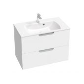 Ravak Classic II X000001481 szafka 80x45x58.5 cm podumywalkowa wisząca biała-szara