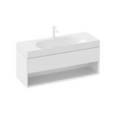 Ravak Lite X000001867 szafka 120x45x43 cm podumywalkowa wisząca biała